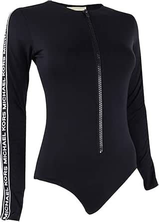 michael kors swimwear|michael kors long sleeve swimsuit.